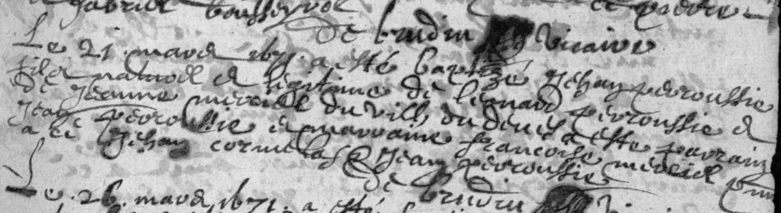 Naissance Perroussie Jehan 32_03_1671.jpg